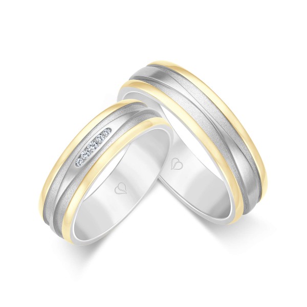 Trauringe Mehrfarbig