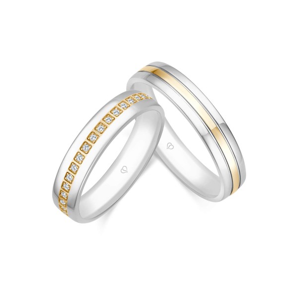 Trauringe Mehrfarbig