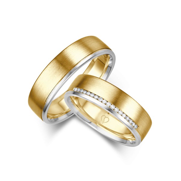 Trauringe Mehrfarbig