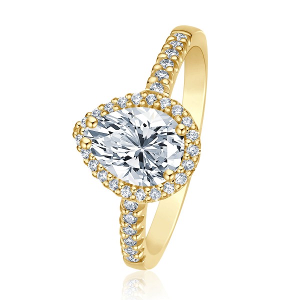 Verlobungsring Inspiring Tropfen