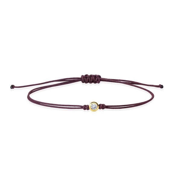 Schmuckbändchen Rund Malva