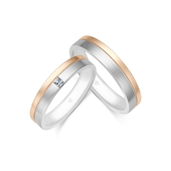 Trauringe Mehrfarbig