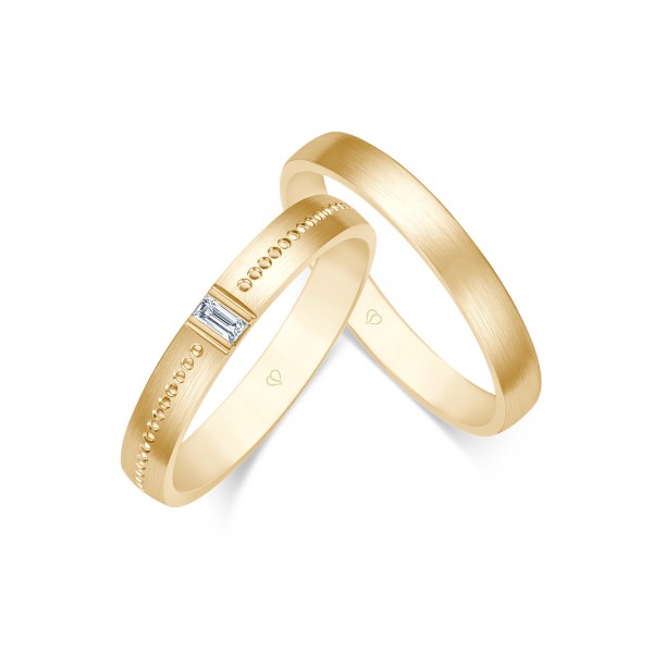 Trauringe Gelbgold