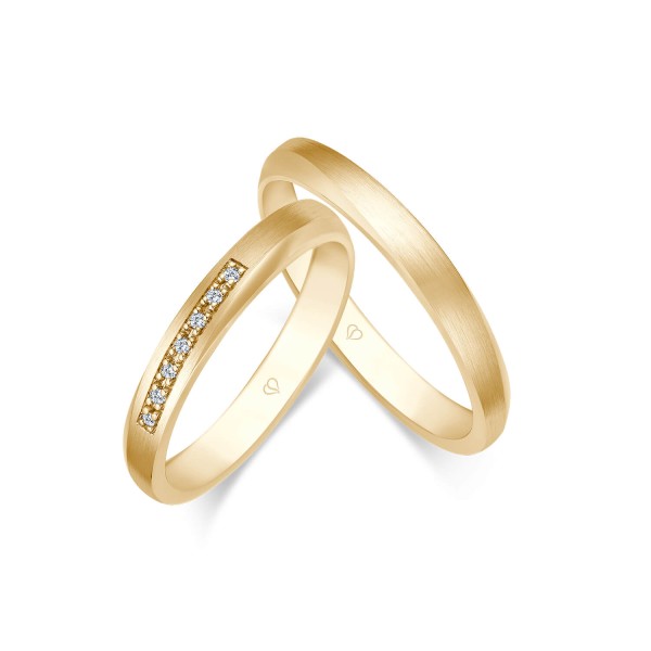 Trauringe Gelbgold