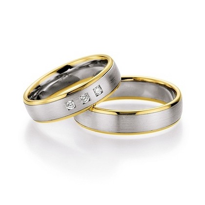 Trauringe Mehrfarbig