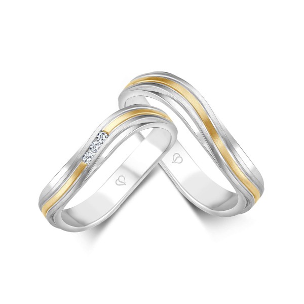 Trauringe Mehrfarbig